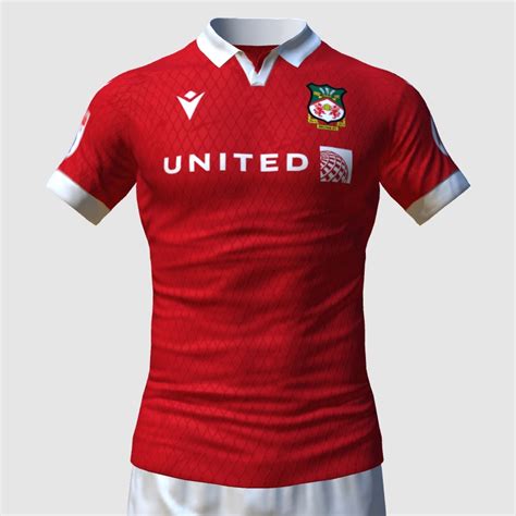 Official Wrexham X Macron Home Fifa Kit Creator Showcase