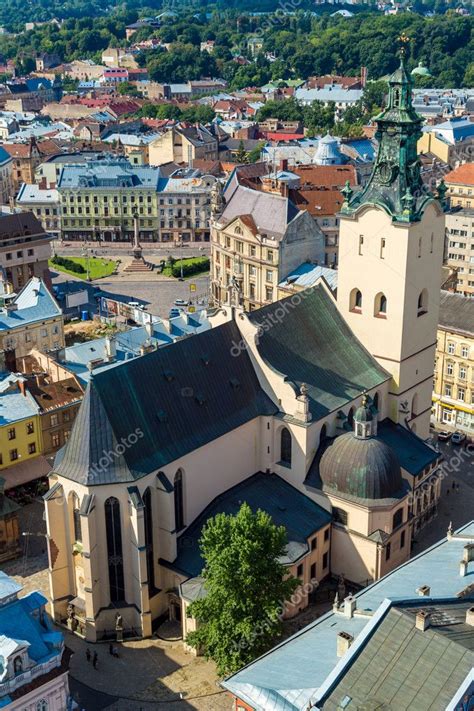 Lviv Bird S Eye View Stock Photo By Bloodua 57565165