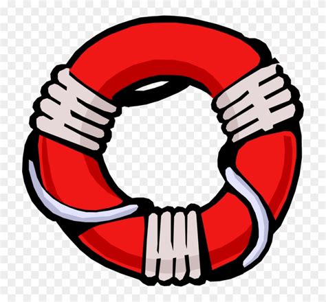 Vector Illustration Of Lifebuoy Ring Lifesaver Life Life Preserver