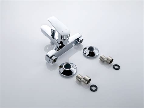 China Brass Shower Mixer Wall Mounted Hot And Cold Two Function Manufacturer And Factory Ehoo