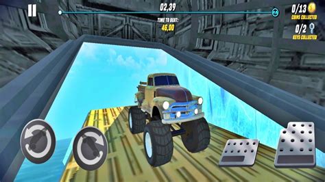 Stunt Car Extreme Fudgezilla Car Mega Ramp Android Sim Games Youtube