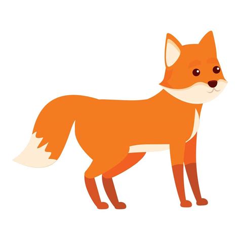 Kid Fox Icon Cartoon Style 14307765 Vector Art At Vecteezy