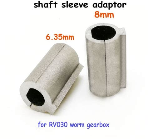 Shaft sleeve adaptor for RV030 ขอตอเพลา 6 35mm 8mm เพลาอนพตของ nema