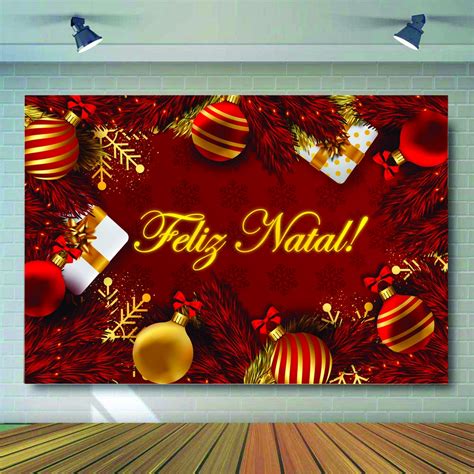 Painel De Festa Natal Shopee Brasil