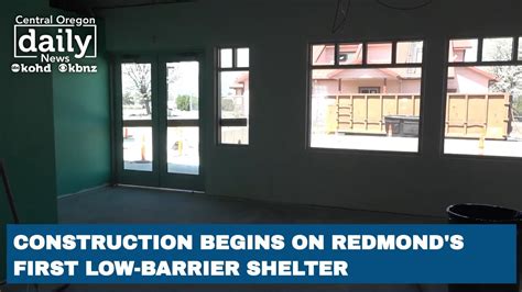 Construction Begins On Redmonds First Low Barrier Homeless Shelter