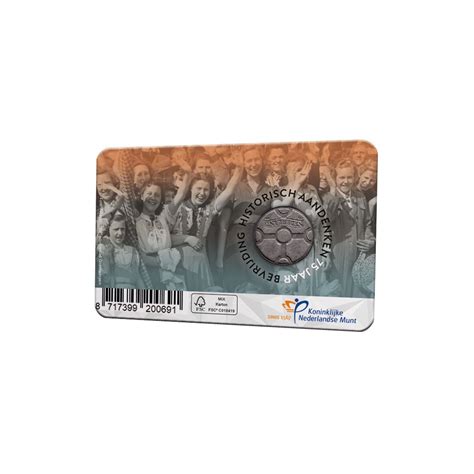 Nederland Numismatische Coincard 2020 75 Jaar Bevrijding