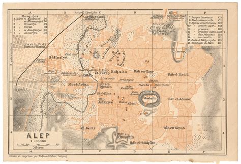 Aleppo, Syria 1912 – WardMaps LLC