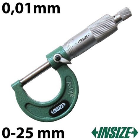 Jual Outside Micrometer Mm Insize A Ukur Ketebalan