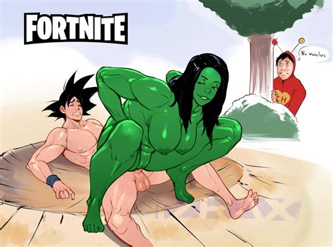 Post 5266757 Animated Crossover Dragon Ball Series Fortnite Hulk