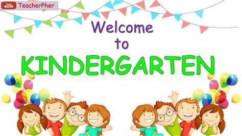 Kindergarten Banner | Welcome to kindergarten, Kindergarten, Welcome card