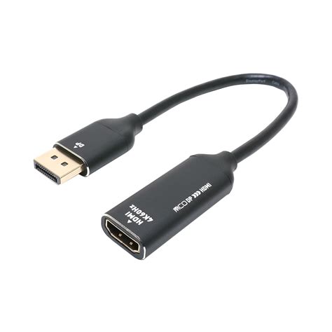 DisplayPort HDMI変換アダプタ 4K DP HDA4K2 BK ナカバヤシ株式会社 MCOブランド