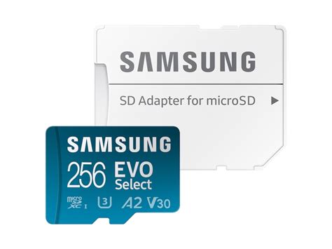EVO Select + Adapter microSDXC 256GB Memory & Storage - MB-ME256KA/AM ...