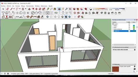 COMO DIBUJAR EN SKETCHUP PLUGIN DIBAC CUBIERTA A DOS AGUAS PARTE 2