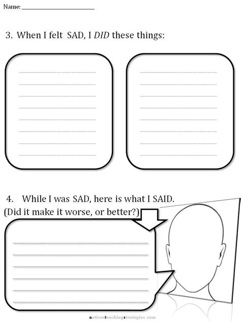 Where Do I Feel Worksheet Therapist Aid Therapy Worksheets