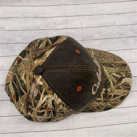 Cabela S Mens Camouflage Ball Cap Hat Adjustable Base Gem