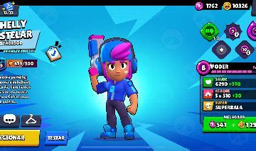 Conta Brawl Stars Shelly Estelar Brawl Stars Ggmax