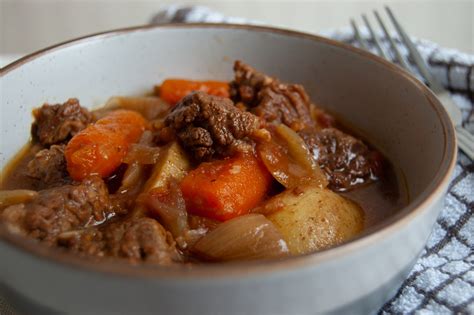 Hearty Beef Brisket Stew Slow Cooker Recipe Markie S Kitchen