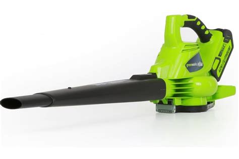 Аккумуляторный бесщеточный воздуходув/пылесос Greenworks GD40BV 24227 ...