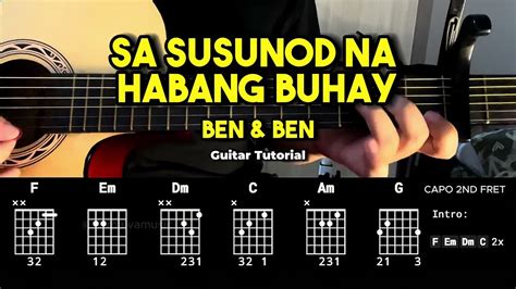 Sa Susunod Na Habang Buhay - Ben & Ben | Easy Guitar Chords Tutorial For Beginners (CHORDS ...