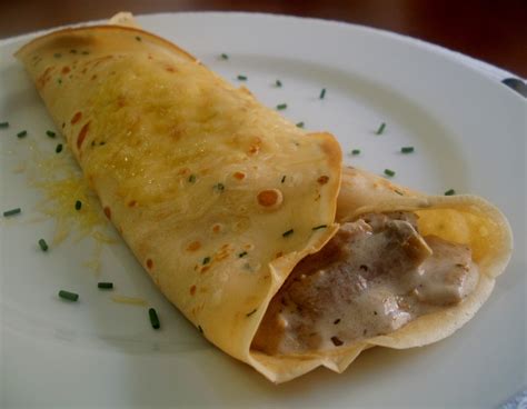 Los Antojos de Clara Crepes con pollo y champiñones