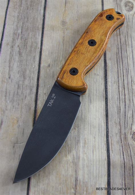 Ontario Okc Tak 2 Fixed Blade Hunting Knife Full Tang Razor Sharp Made