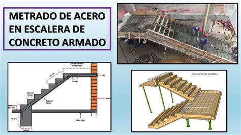 Metrado De Acero En Escaleras De Concreto Armado Youtube