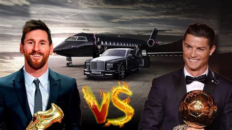 Cristiano Ronaldo Vs Lionel Messi Lifestyle War Cars Mansions