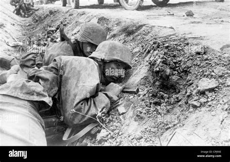 Soldiers Of The Waffen Ss On The Eastern Front 1941 Stock Photo Alamy