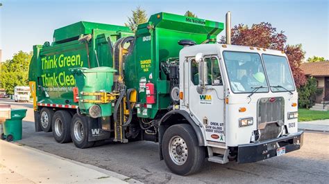 Peterbilt 320 McNeilus ZR Garbage Truck YouTube