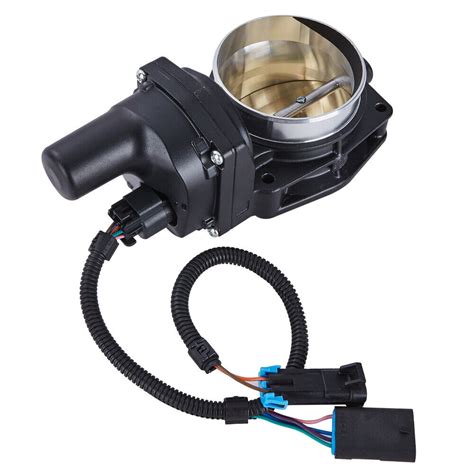 92mm Drive By Wire Throttle Body With Harness Wire For 12605109 Gold Ls3 Ls7 L99 Ebay