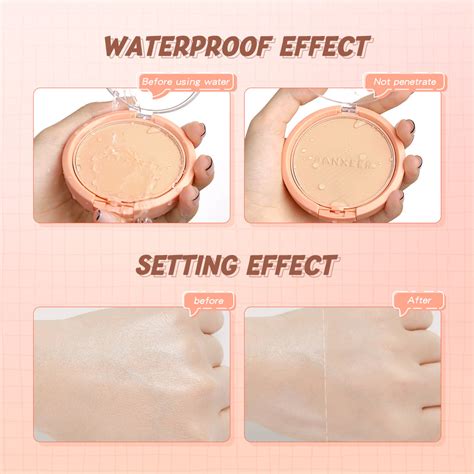 Banxeer Setting Powder 3 Color Oil Control Pressed Powder – O.TWO.O