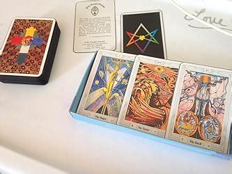 The Thoth Tarot Book And Cards Set Aleister Crowley S Legendary Deck