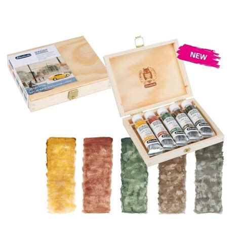 Horadam SuperGranulation Watercolour Urban Wood Box Set