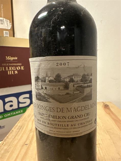 2007 Les Songes De Magdelaine France Bordeaux Libournais St