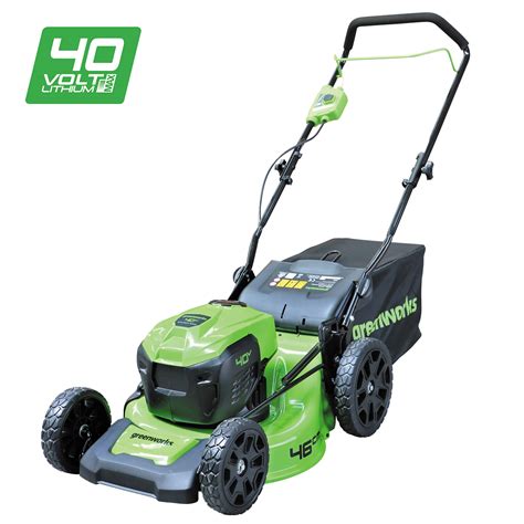 40V Brushless Lawnmower 46cm 18 Greenworks Australia