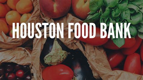 Houston Food Bank - Kanexon Blog