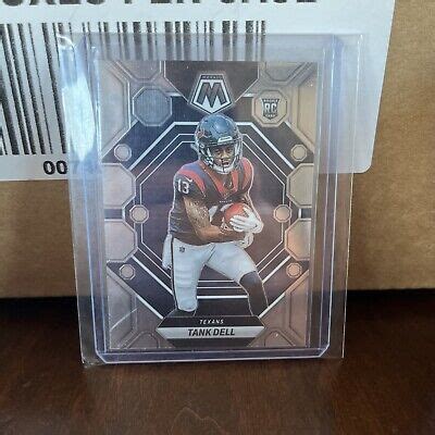 Tank Dell 2023 Panini Mosaic Football Rookie RC 352 Base Houston