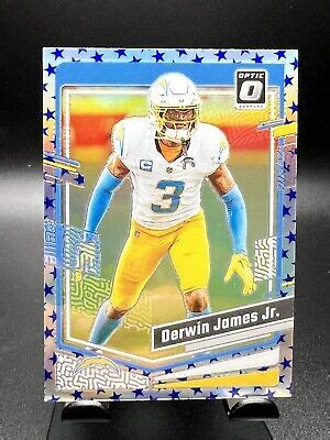 Donruss Optic Derwin James Jr Stars Holo Chargers Prizm Ebay