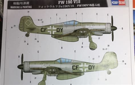 Falkeeins A Modelling Blog Hobbyboss Focke Wulf Fw V Th