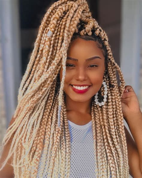 Box Braids Loiro Fotos Tutoriais Para Um Visual Mega Estiloso