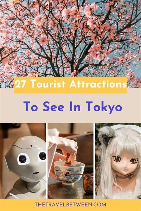 the top ten tourist attractions to see in tokyo with text overlay that ...