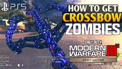 How To Get Crossbow In Mw Zombies Crossbow Unlock How To Get