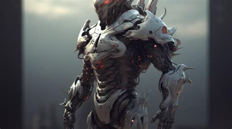 Premium AI Image | A character from the game the game's character is standing in front of a ...