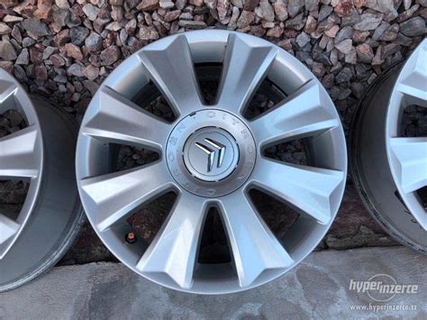 4x108 R17 originál alu disky Citroën + SENZOR TLAKU - bazar ...