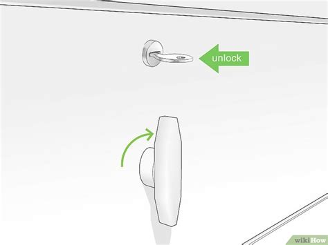 how to open garage door manually from the outside