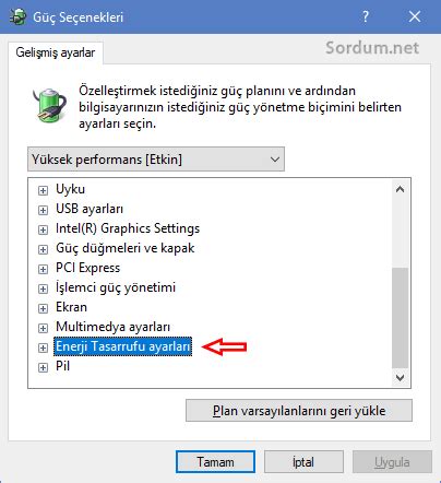 Windows 10 lu laptoplarda pil tasarrufu nasıl yapılır