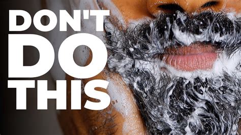 5 Beard Washing Mistakes And How To Fix Them Youtube