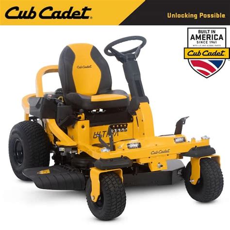 Cub Cadet Ultima Zts1 42 In Fabricated Deck 22hp V Twin Kohler 7000