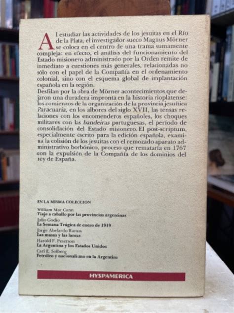 Actividades Pol Ticas Y Econ Micas De Los Jesuitas En El R O De La