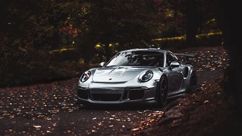 Green Porsche Gt3 Rs Wallpaper 3840x2160